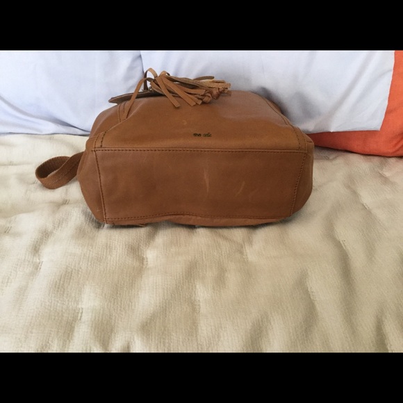 The Sak Avalon leather Convertible brown backpack - Picture 4 of 9